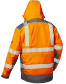 Warnschutzjacke 2in1 Elysee orange/grau