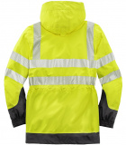 Warnschutz-Wetterschutz-Jacke-Parka TAMPA orange und gelb 4PROTECT�