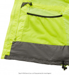 Warnschutz-Wetterschutz-Jacke-Parka TAMPA orange und gelb 4PROTECT�