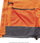 Warnschutz-Wetterschutz-Jacke-Parka TAMPA orange und gelb 4PROTECT�