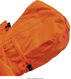 Warnschutz-Wetterschutz-Jacke-Parka TAMPA orange und gelb 4PROTECT�