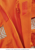 Warnschutz-Wetterschutz-Jacke-Parka TAMPA orange und gelb 4PROTECT�