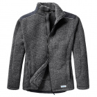 Wirkflor Lumber New Pionier dunkelgrau Strickjacke