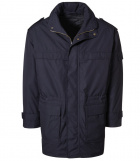 New Pionier Herren Winterparka Schulterklappen Wetterschutzparka 812 marine