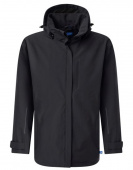 Schwarze Wetterjacke Damen/Herren unisex New Pionier 83030