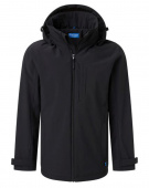 Unisex Softshell-Jacke Damen/Herren New Pionier 81030 schwarz