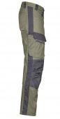 Workwear Arbeitsbundhose PSA Stretch-Arbeitshose olive/schwarz 4PROTECT� 3050