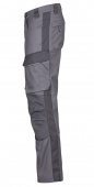 Workwear Arbeitsbundhose PSA Stretch-Arbeitshose grau/schwarz 4PROTECT� 3057