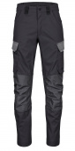 Schwarze Workwear Arbeitsbundhose PSA Stretch-Arbeitshose schwarz/grau 4PROTECT� 3058