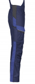 Blaue Workwear Elastik-Latzhose PSA Stretch-Arbeitslatzhose navy/royal 4PROTECT� 3032