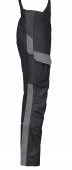 Schwarze Workwear Elastik-Latzhose PSA Stretch-Arbeitslatzhose schwarz/grau 4PROTECT� 3038