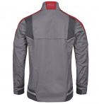 Grau rote Workwear Bundjacke Elastik Arbeitsbundjacke grau/rot 4PROTECT� 3013