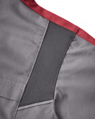 Grau rote Workwear Bundjacke Elastik Arbeitsbundjacke grau/rot 4PROTECT� 3013