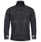 Schwarze Workwear Bundjacke Elastik Arbeitsbundjacke schwarz/grau 4PROTECT� 3018