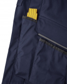 Blaue Workwear Damen-Arbeitsbundhose PSA Stretch-Arbeitshose Navy/navy 4PROTECT� 3651