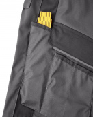 Graue Workwear Damen-Arbeitsbundhose PSA Stretch-Arbeitshose grau/schwarz 4PROTECT� 3657