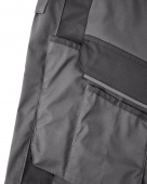 Graue Workwear Damen-Arbeitsbundhose PSA Stretch-Arbeitshose grau/schwarz 4PROTECT� 3657