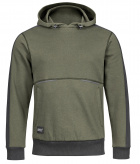 Ovlive schwarzer Hoodie 4PROTECT� 3970 Brand-Hoodie olive/schwarz unisex