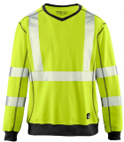 Warnschutz UV-Sweatshirt COLUMBUS leucht-gelb 4PROTECT� 3441 unisex