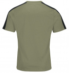 Brand-T-Shirt Kontrast olive/schwarz 4PROTECT� 3950 Unisex