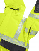 Gelbe Warnschutz-Wetterschutz-Blouson leucht-gelb NEWARK 4PROTECT� 3416