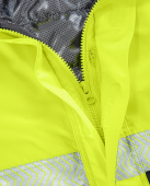 Gelbe Warnschutz-Wetterschutz-Blouson leucht-gelb NEWARK 4PROTECT� 3416