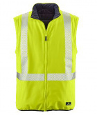 Gelbe Warnschutz-Softshellwendejacke RENO 4PROTECT� 3418