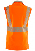 Orange Warnschutz-Softshellweste PARAMUS leuchtorange 4PROTECT� 3420