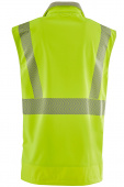 Gelbe Warnschutz-Softshellweste PARAMUS leuchtgelb 4PROTECT� 3425