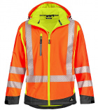 Orange Warnschutz-Softshelljacke HOUSTON 4PROTECT� 3470