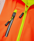 Orange Warnschutz-Softshelljacke HOUSTON 4PROTECT� 3470