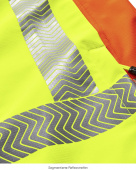 Gelbe Warnschutz-Softshelljacke HOUSTON 4PROTECT� 3475