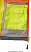 Gelbe Warnschutz-Softshelljacke HOUSTON 4PROTECT� 3475