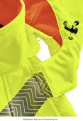 Gelbe Warnschutz-Softshelljacke HOUSTON 4PROTECT� 3475
