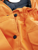 Warn-Winter-Wetterschutz-Latzhose leucht-orange/grau ATLANTA 4PROTECT� 3480