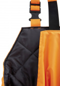 Warn-Winter-Wetterschutz-Latzhose leucht-orange/grau ATLANTA 4PROTECT� 3480