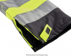 Gelbe Warn-Winter-Wetterschutz-Latzhose leucht-gelb/grau ATLANTA 4PROTECT� 3485