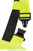 Gelbe Warn-Winter-Wetterschutz-Latzhose leucht-gelb/grau ATLANTA 4PROTECT� 3485