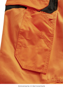 Orange Warnschutz-Bundhose TENNESSEE 4PROTECT� 3850 leuchtorange