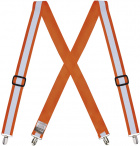 Warnschutz-Hosentr�ger fluoreszierend-orange 4PROTECT� 8421