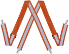 Warnschutz-Hosentr�ger fluoreszierend-orange 4PROTECT� 8421