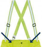 Warnschutz-Hosentr�ger fluoreszierend-gelb 4PROTECT� 8422