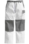 Maler Bundhose NEW PIONIER COLOR WAVE weiss/grau